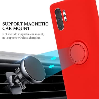Skal Samsung Galaxy NOTE 10 PLUS Fodral Case (Röd)