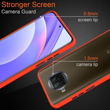 Xiaomi Mi 10T LITE Skal Fodral Case (Transparent)