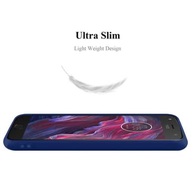 Skal Motorola MOTO X4 Fodral Case (Blå)