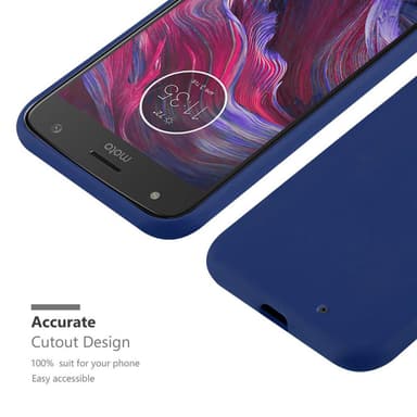 Skal Motorola MOTO X4 Fodral Case (Blå)