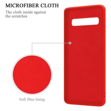 Skal Samsung Galaxy S10 5G Fodral Case (Röd)