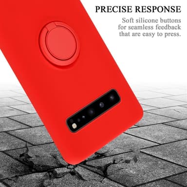 Skal Samsung Galaxy S10 5G Fodral Case (Röd)