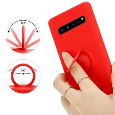 Skal Samsung Galaxy S10 5G Fodral Case (Röd)