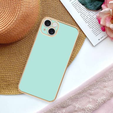 iPhone 15 PLUS Skal Fodral Case (Grön)