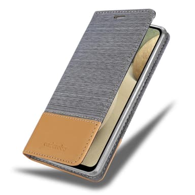 Samsung Galaxy A12 / M12 Plånboksfodral Skal (Grå)
