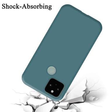 Google PIXEL 5 Skal Fodral Case (Grön)