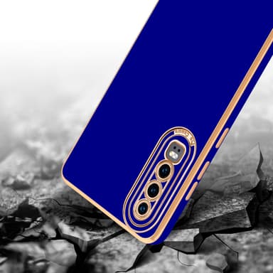 Huawei P30 Skal Fodral Case (Blå)