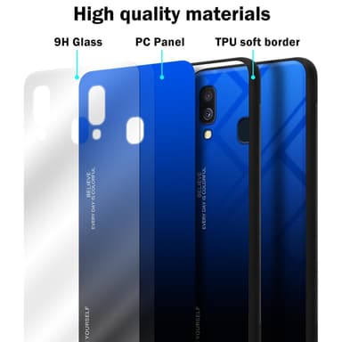 Samsung Galaxy A40 Skal Fodral Case (Svart)