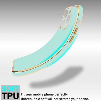 iPhone 15 PRO MAX Skal Fodral Case (Grön)