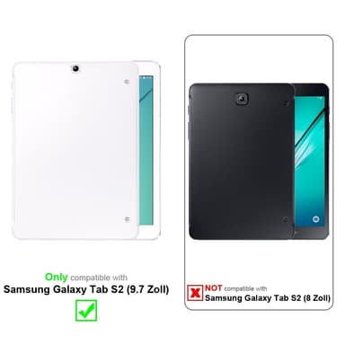 Samsung Galaxy Tab S2 (9.7 tum) 3x Skyddsglas