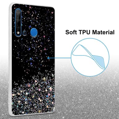 Huawei NOVA 5i / P20 LITE 2019 Skal Fodral Case (Svart)