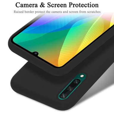 Huawei Y6P Skal Fodral Case (Svart)