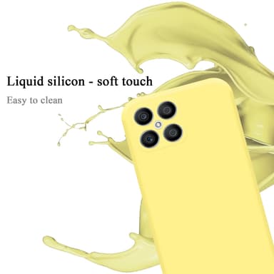 Honor X8 Skal Fodral Case (Gul)