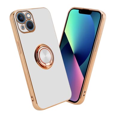 iPhone 13 Skal Fodral Case (Vit)
