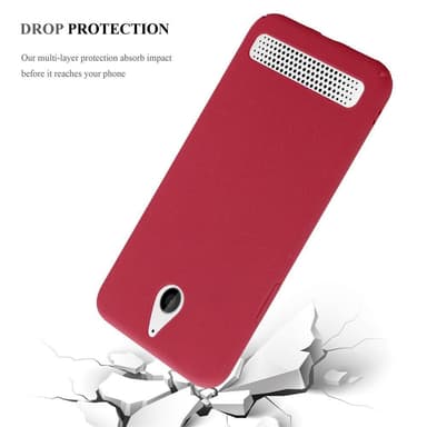 Sony Xperia E1 Skal Fodral Case (Röd)