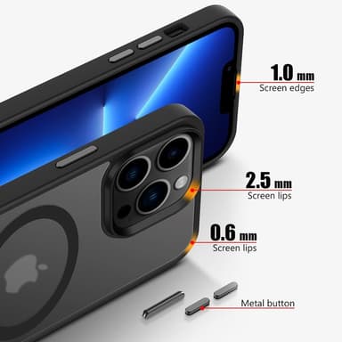 iPhone 13 PRO MAX Skal Fodral kompatibel MagSafe
