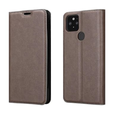 Google PIXEL 5 Skal Fodral Case (Brun)