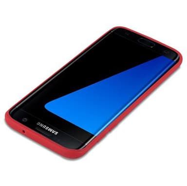 Skal Samsung Galaxy S7 EDGE Fodral Case (Röd)