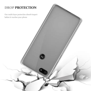 Motorola MOTO E6 PLAY Skal Fodral Case (Transparent)
