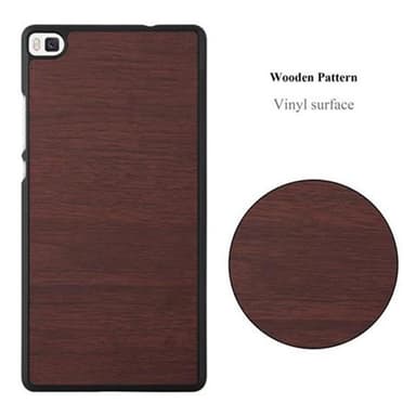 Huawei P8 Skal Fodral Case (Brun)