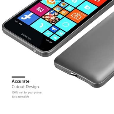 Skal Nokia Lumia 640 XL Fodral Case (Grå)