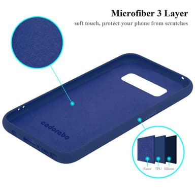 Samsung Galaxy NOTE 8 Skal Fodral Case (Blå)