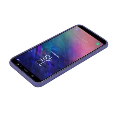 Skal Samsung Galaxy A6 PLUS 2018 Fodral Case (Blå)