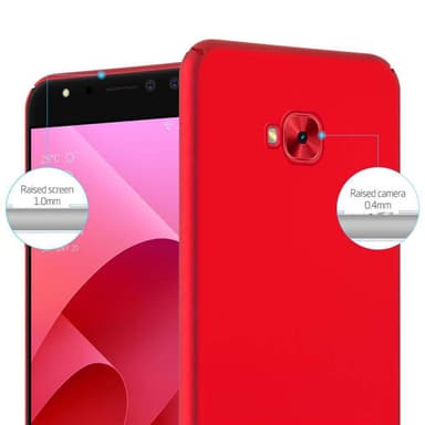 Asus ZenFone 4 Selfie PRO Skal Fodral Case (Röd)