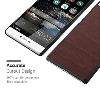 Huawei P8 Skal Fodral Case (Brun)