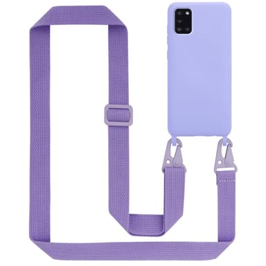 Samsung Galaxy A31 Skal Fodral Kedja (Lila)