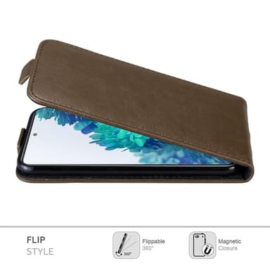 Samsung Galaxy S20 FE Flipfodral Skal (Brun)