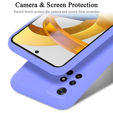 Xiaomi POCO M4 PRO 5G Skal Fodral Case (Lila)