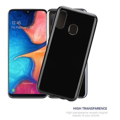 Samsung Galaxy A10e / A20e Skal Fodral Case (Svart)