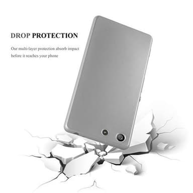 Skal Sony Xperia M5 Fodral Case (Silver)