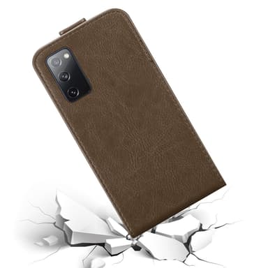 Samsung Galaxy S20 FE Flipfodral Skal (Brun)