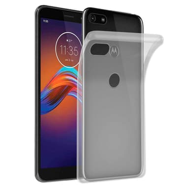 Motorola MOTO E6 PLAY Skal Fodral Case (Transparent)