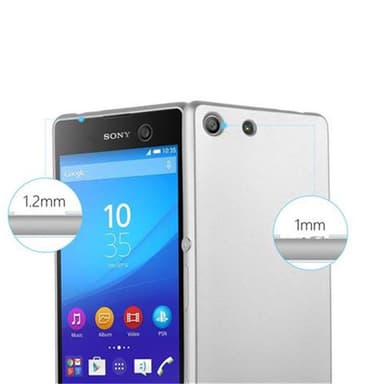 Skal Sony Xperia M5 Fodral Case (Silver)