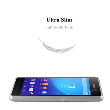 Skal Sony Xperia M5 Fodral Case (Silver)