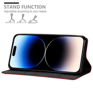 iPhone 14 PRO Skal Fodral Case (Röd)