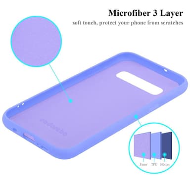 Samsung Galaxy S10 5G Skal Fodral Case (Lila)