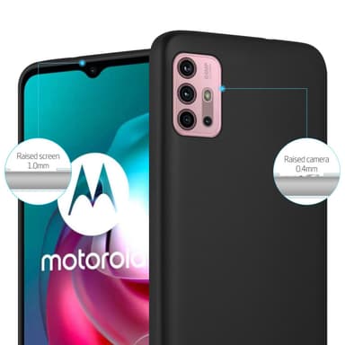 Skal Motorola MOTO G10 / G30 Fodral Case (Svart)