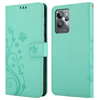 Realme GT 2 PRO Plånboksfodral Skal (Turkos)