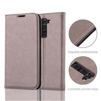 LG K7 2017 Skal Fodral Case (Brun)