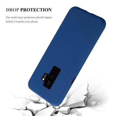 Samsung Galaxy S9 PLUS Skal Fodral Case (Blå)