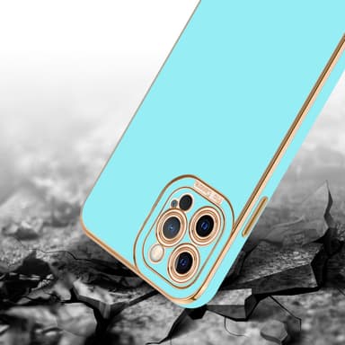 iPhone 12 PRO MAX Skal Fodral Case (Turkos)