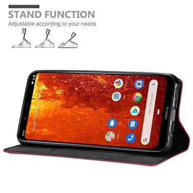 Nokia 8.1 Skal Fodral Case (Röd)