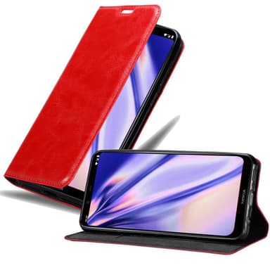 Nokia 8.1 Skal Fodral Case (Röd)