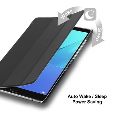 Huawei MediaPad M5 8 (8.4 tum) Skal Fodral Case (Svart)