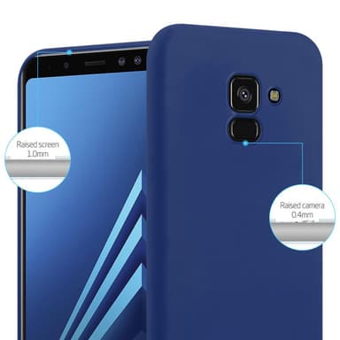 Skal Samsung Galaxy A8 PLUS 2018 Fodral Case (Blå)