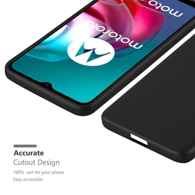 Skal Motorola MOTO G10 / G30 Fodral Case (Svart)